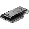 SATECHI 3-in-1 Sulankstomas Qi2 belaidis įkrovimo stovas (Space Gray) su A, C, G tipo kištukais
