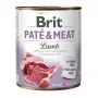 Šlapias šunų ėdalas Brit Paté & Meat su ėriena 800 g – pilnavertis konservuotas maistas suaugusiems šunims