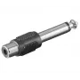 MicroConnect AUDANG adapteris 6,3 mm kištukas į RCA lizdą juodas