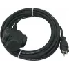 Prailginimo laidas PSSO 30247013, 3 lizdai, 3×1,5 mm², 10 m, juodas