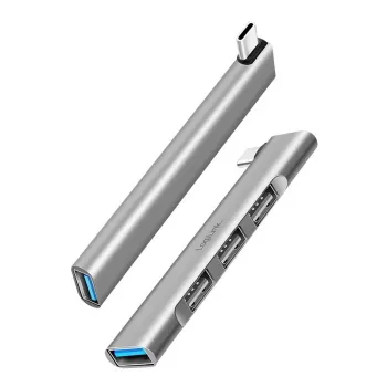 LogiLink USB 3.2 Gen1 4 prievadų USB-C šakotuvas 1x USB 3.0 AF 3x USB 2.0 AF UA0437
