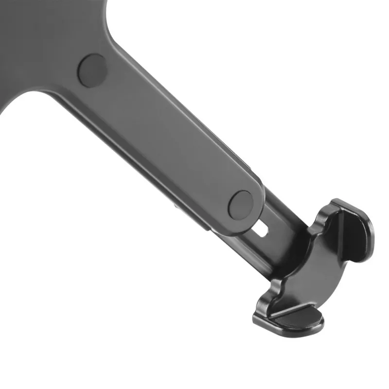 Nešiojamojo kompiuterio stovas MACLEAN MC-836 – reguliuojamas aukštis, ergonomiškas dizainas, juodas, horizontaliam naudojimui (58,5×236×320 mm)