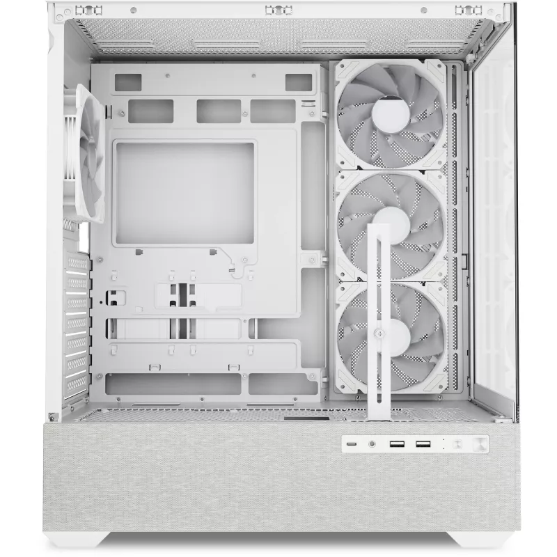 Korpusas Sharkoon AK7 ARGB ATX baltas