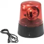 LED mini policijos švyturėlis EUROLITE 50603662 raudonas – įkraunamas per USB, kompaktiškas įspėjamasis žibintas