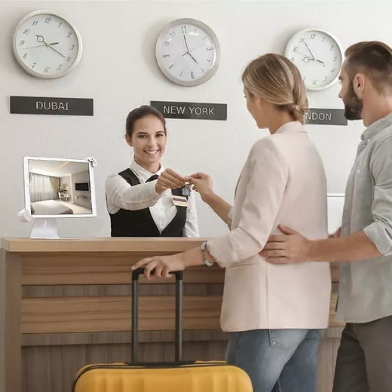 Apsauginis dėklas planšetei Barkan T71HL 35,6 cm Universal Baltas