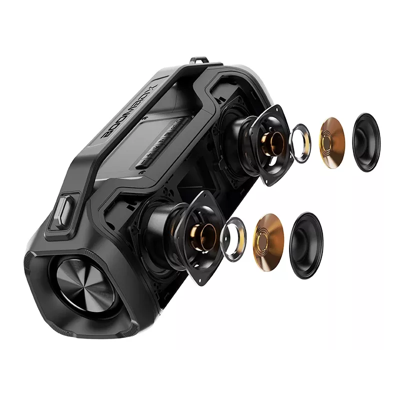 Nešiojamas garsiakalbis TRACER BigBoy TWS Bluetooth 40W RMS, Bluetooth 5.3, 12h baterija, Juodas