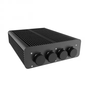 Akasa Pascal TX Plus korpusas Thin-mini-ITX, Intel, IP65 apsauga, be ventiliatoriaus – juodas