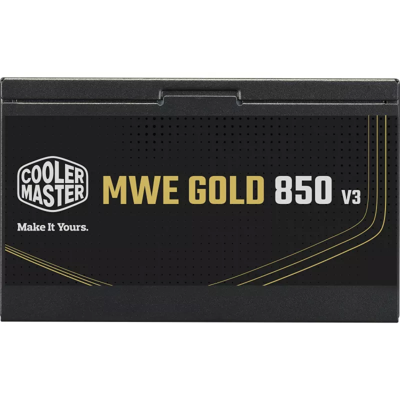 Maitinimo blokas Cooler Master MWE Gold 850 V3 850W 80+Gold ne modularus ATX 3.1 Ventiliatorius 120mm Garantija 5 m.