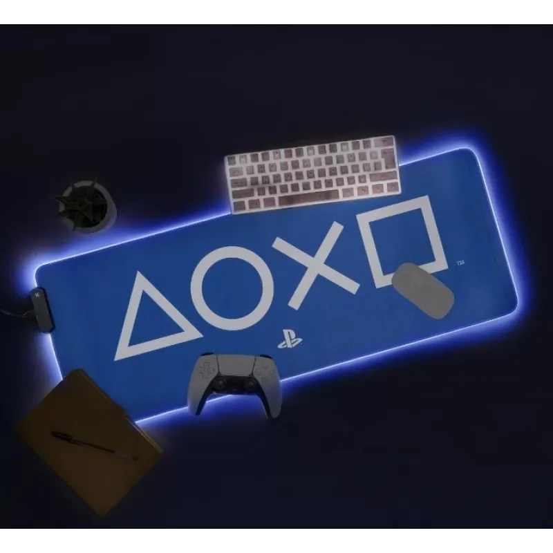 Paladone Sony PlayStation apšviestas kilimėlis stalui