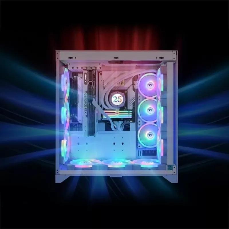 Thermaltake SWAFAN EX14 ARGB 140mm 3 vnt. korpuso ventiliatoriai - Hydrangea Blue