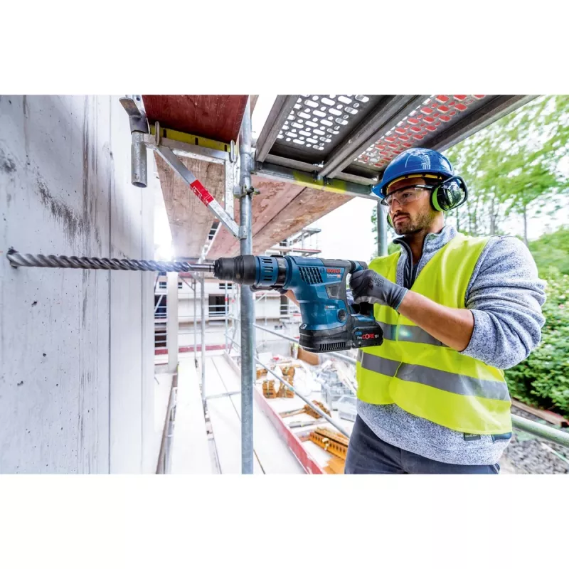 Bosch GBH 18V-36 C Professional belaidis perforatorius SDS Max 500 RPM 5,1 kg juoda, mėlyna