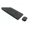 Logitech MK235 belaidė klaviatūra ir pelė rinkinys, pilno dydžio, pilka