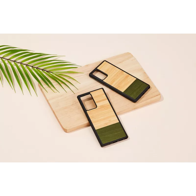 Apsauginis dėklas Man and Wood Galaxy Note 20 – bambuko miškas juodas