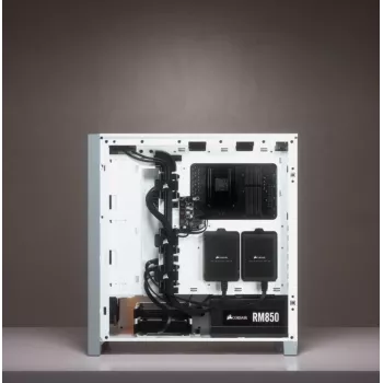 Korpusas Corsair iCUE 4000X RGB Midi Tower Baltas