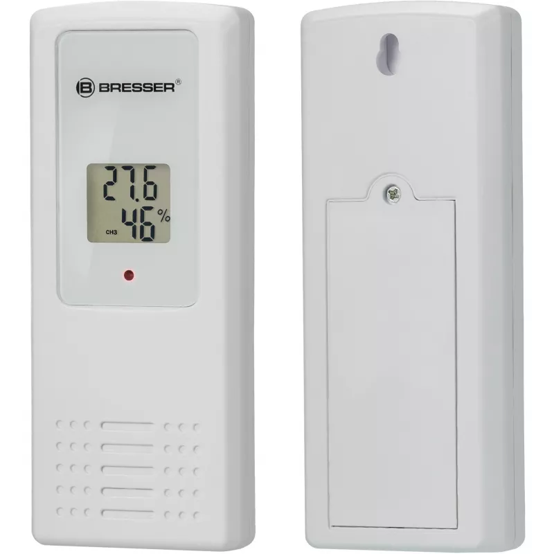 Bresser Temeo Hygro Quadro White (7000020GYE000) – belaidis termo-higrometras