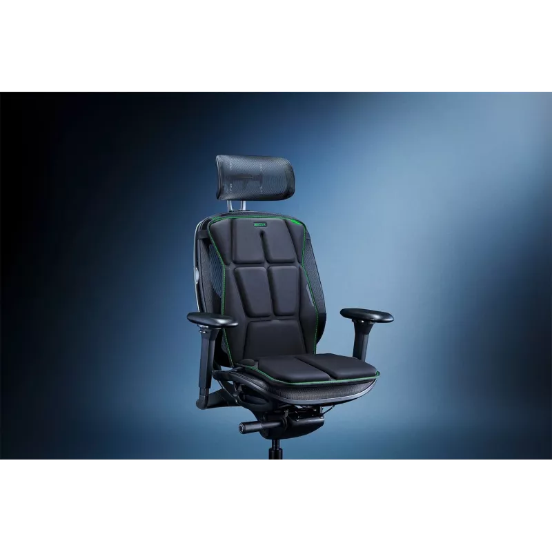 Sėdimosios pagalvėlės Razer Freyja juodos spalvos belaidžiu 2,4 GHz ryšiu