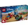 LEGO Disney Toy Story šventinis traukinys ir RC automobilis 43264 – 206 dalių, 4 minifigūrėlės, 4+ metai