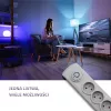 Apsauginis filtras Qoltec 50272 pilkas 5 AC lizdai 230V 3m