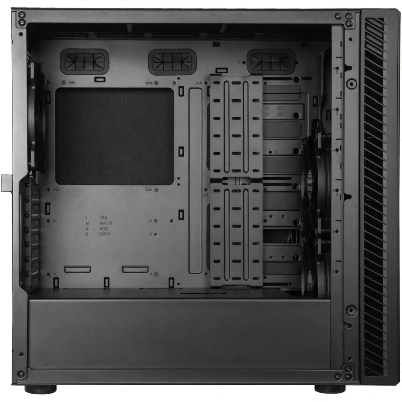 Korpusas Silverstone SETA Q1 Midi Tower mėlynas