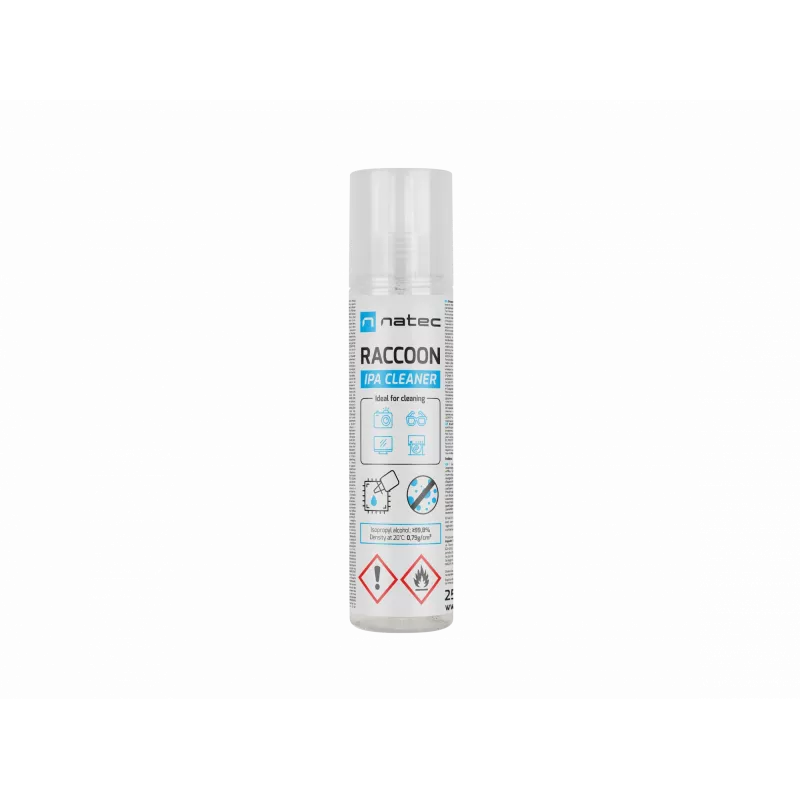Izopropilo alkoholio purškiklis NATEC Raccoon IPA Cleaner 250 ml — NATEC NSC-2450