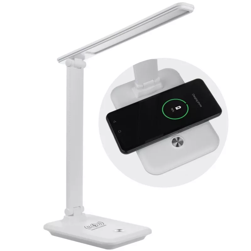 LED stalinė lempa MACLEAN MCE616W 9W su integruotu Qi belaidžiu įkrovikliu