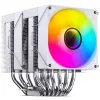 Aušintuvas CPU Jonsbo CR-1400 DV2 Baltas su 140mm ventiliatoriumi