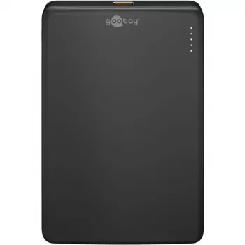 Goobay Magnetinis belaidis powerbank | 70182 | 5000 mAh | USB-C | Juoda