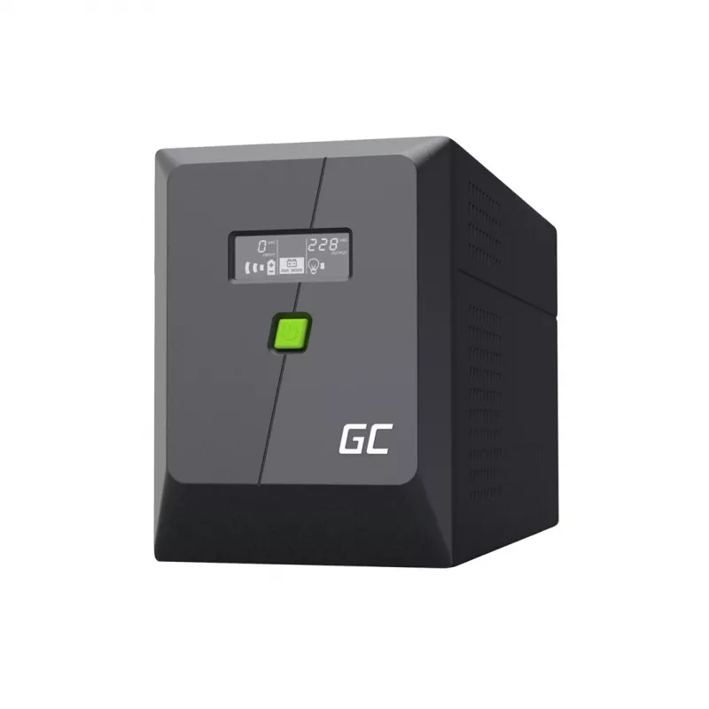 Green Cell nepertraukiamo maitinimo šaltinis (UPS) Line-Interactive 1.5 kVA 900 W 4 AC lizdai