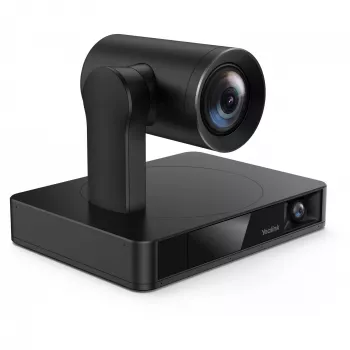 Internetinė kamera Yealink UVC86 Juoda – 8 MP 4K Ultra HD, 30 kadrų per sekundę, RJ-45 sąsaja, pakreipimas nuo 40° iki -90°