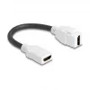 HDMI ilgintuvas DeLOCK 90684 HDMI A tipo standartinis 0,2 m baltas