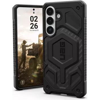 UAG Urban Armor Gear Monarch Pro Dėklas su Magnetiniu Moduliu | Samsung Galaxy S26+ | anglies pluoštas | 214514114242