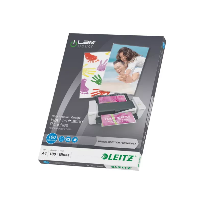 Laminavimo kišenės Leitz iLAM UDT 100 vnt. A4 blizgios