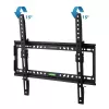 TV laikiklis ant sienos Esperanza HYPNOS 177,8 cm 70 colių juodas maks. 30 kg