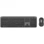 Logitech 920-012483 belaidė klaviatūra su pele, RF + Bluetooth, QWERTZ vokiškas išdėstymas, grafito spalva