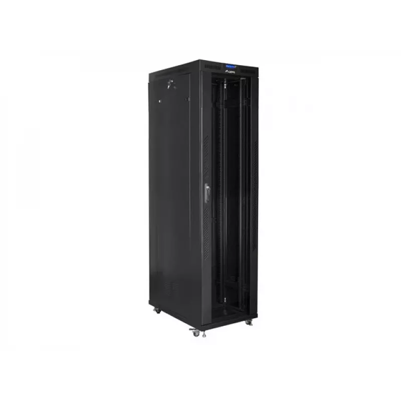 Laisvai pastatomas stovas LANBERG FF01-8047-12BL 47U 800×1000 mm IP20 154.5 kg Juodas