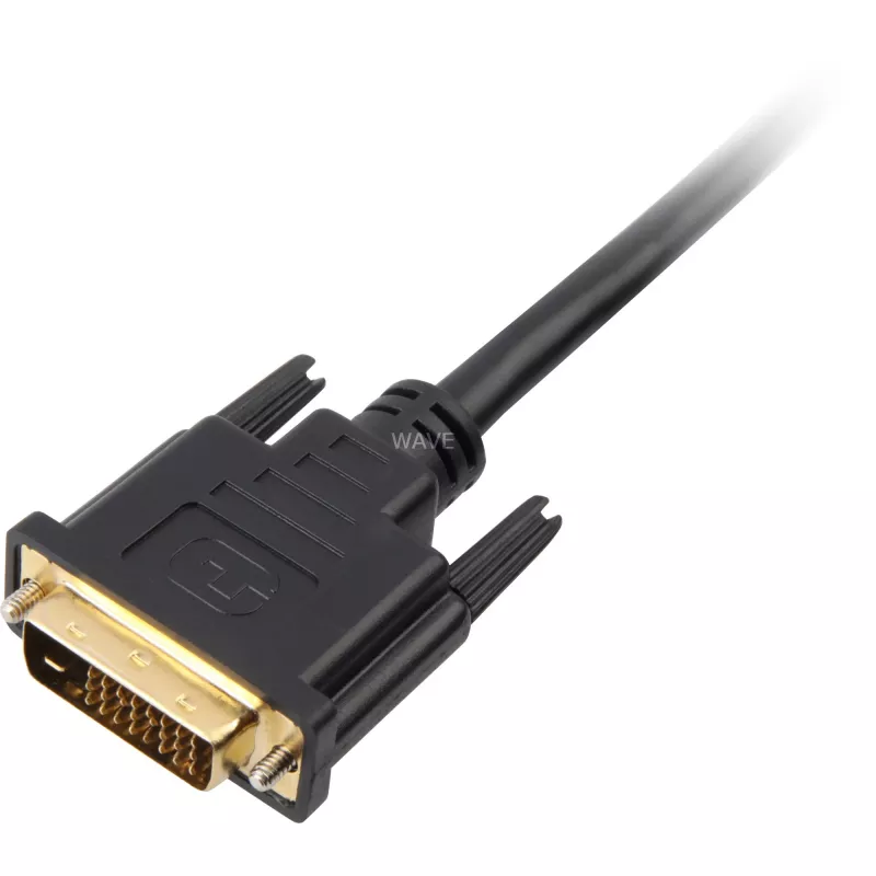 HDMI / DVI-D laidas Sharkoon 1 m