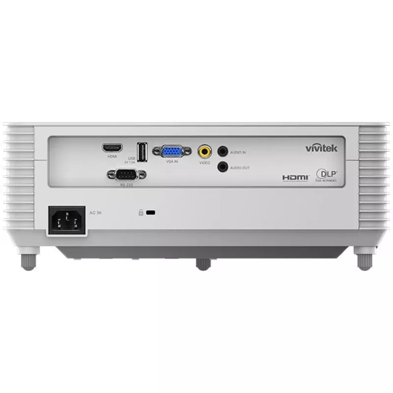 Nešiojamas projektorius Vivitek DX330 — 4000 ANSI liumenų, DMD, XGA, 3D, 1.94–2.16:1 metimo santykis, 2,7 kg
