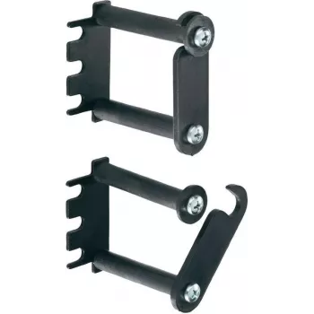 Rittal DK kabelių vedimo juosta - stovo kabelių valdymo rinkinys (horizontalus) - 1U - 48,3 cm (19 inch) (7111.214)