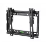 Sieninis TV laikiklis ESPERANZA ERW010, 14–50 colių (35,6–127 cm), pakreipimas 15°, VESA 75x75–200x200, max apkrova 25 kg, juodas