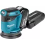 Makita DBO180RTJ - atsitiktinis orbitinis šlifuoklis - Belaidis - 125 mm - 2 baterijos - 18 V (DBO180RTJ)