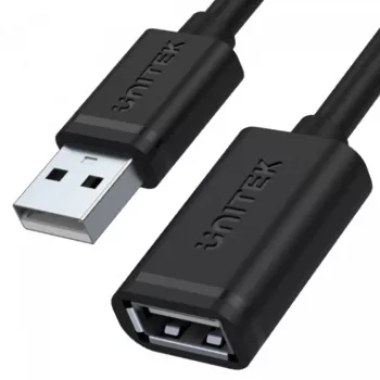 USB laidas UNITEK Y-C447GBK 0,5 m USB 2.0 Juodas
