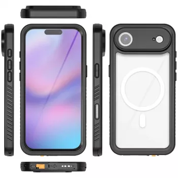 Dėklas 4smarts iPhone 17 Air 16.8 cm Juodas Peršviečiamas