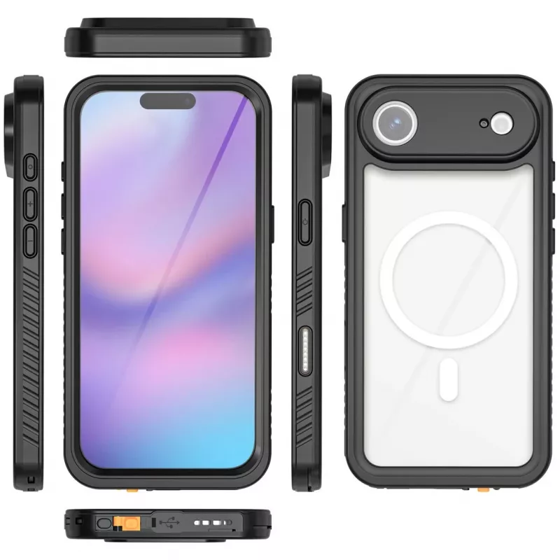 Dėklas 4smarts iPhone 17 Air 16.8 cm Juodas Peršviečiamas