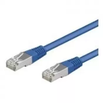Wentronic Goobay CAT 5e Patch Laidas, SF/UTP, Mėlynas, 0,25 m - CCA vario mišinys (95203)