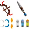 LEGO rinkinys Horizon Adventures 77037 – Aloy ir Varl prieš Šarvojėją ir Dantytį, 768 dalių, 2 minifigūrėlės