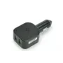 Zebra CHG-AUTO-USB1-01 automobilinis PDA įkroviklis juodas cigarečių degiklio adapteris