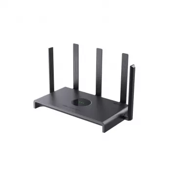 Belaidis maršrutizatorius Ruijie Networks RG-EW3000GX PRO, Gigabit Ethernet, dviejų juostų (2,4 GHz / 5 GHz), juodas