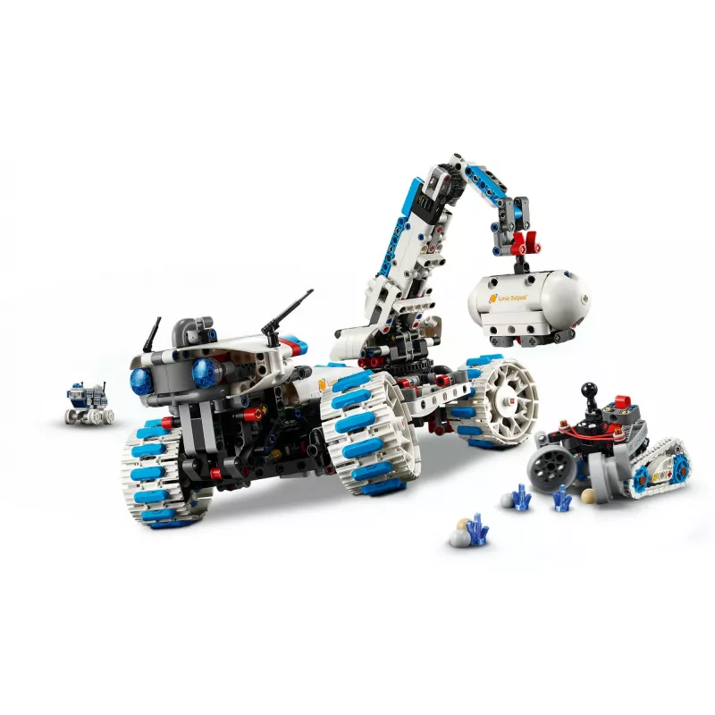 LEGO Technic 42211 Mėnulio roveris „Lunar Outpost“ – statybinis rinkinys, 1082 dalių, modulinė konstrukcija, 130×310×190 mm