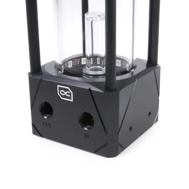 Vandens blokas Alphacool 13327 Acetal Aliuminis Juodas Skaidrus 5V RGB