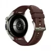 Išmanusis laikrodis HUAWEI WATCH 5 Classic 46 mm, sidabrinis korpusas, ruda juosta